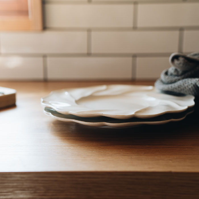 楽天市場】【ふるさと納税】【波佐見焼】7寸輪花皿 プレート 白 2枚