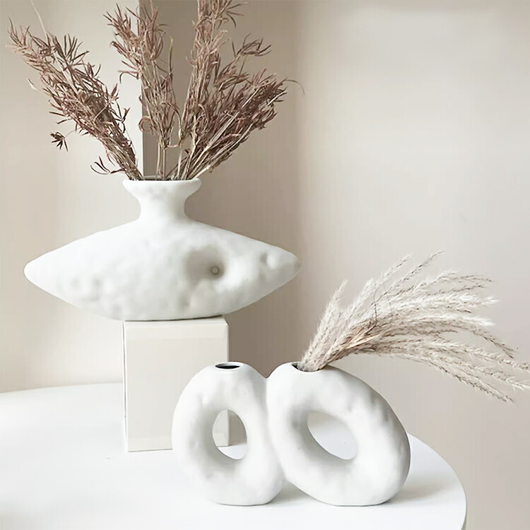 楽天市場】【 在庫一掃SALE 】 オブジェ 置物 花瓶 フラワーベース