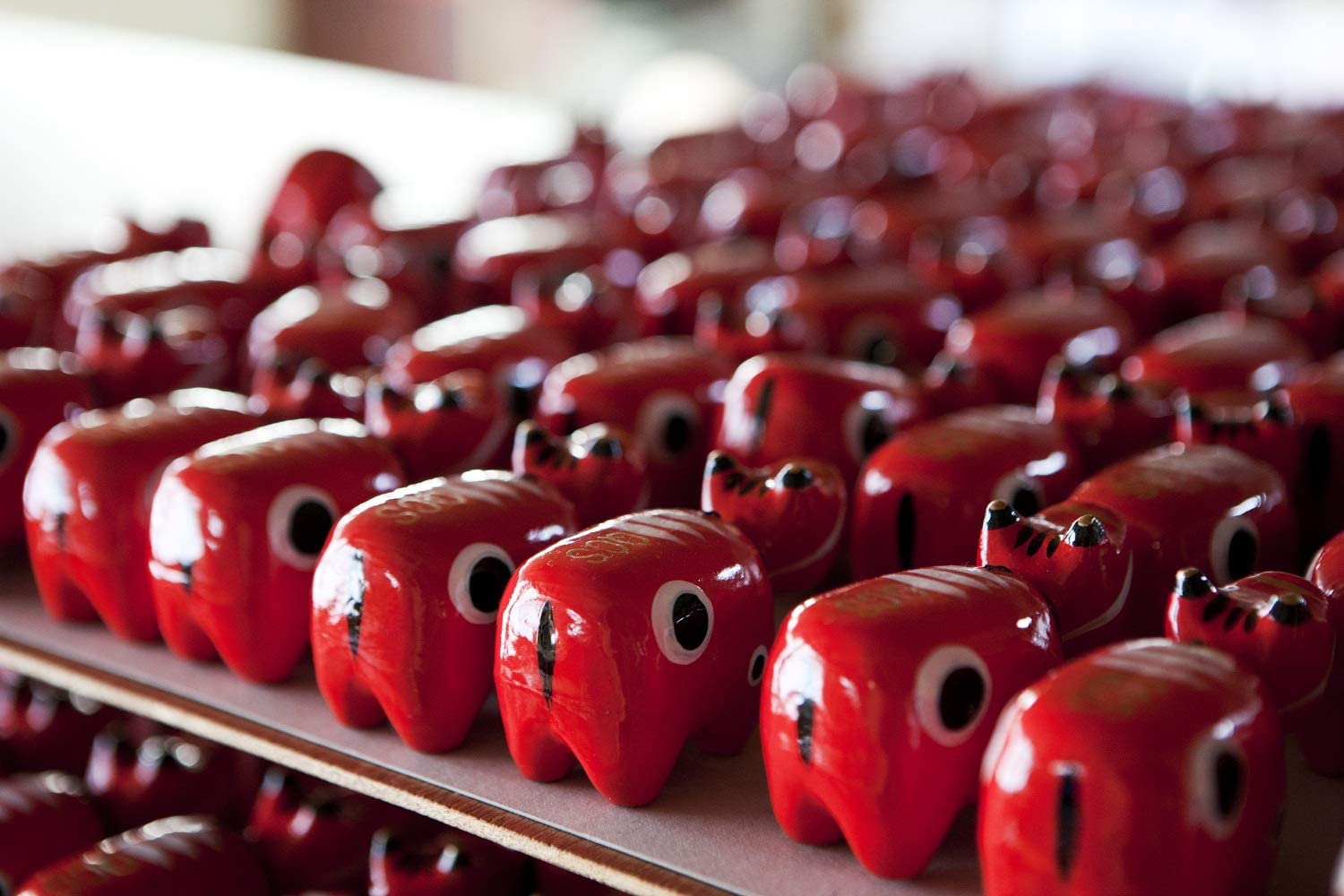 楽天市場】日本製 野沢民芸 会津張り子 赤べこ3号 福島県会津地方の