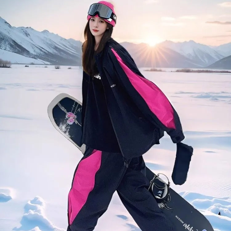 楽天市場】2025 スノボー 防寒 レディース 2024 カップル 上下セット
