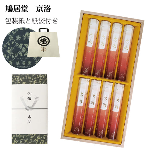 楽天市場】鳩居堂 線香 京洛の通販