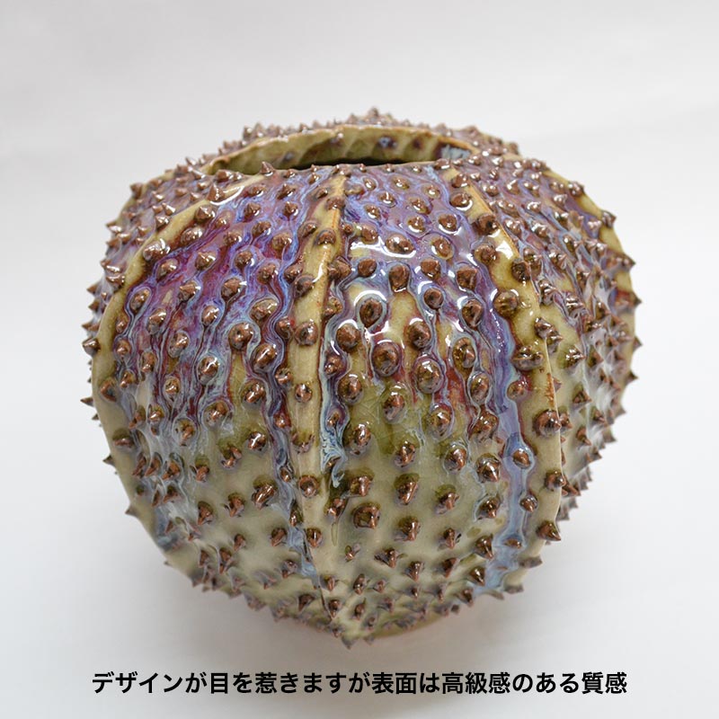楽天市場】DESPOTS/デスポッツ おしゃれな花瓶 ウニのようなトゲトゲ