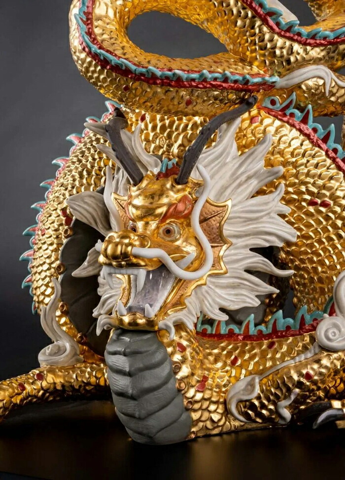 楽天市場】守護龍 Gold 70周年記念モデル Limited Edition LLADRO
