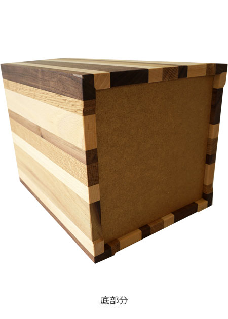 楽天市場】【SALE】天然木 ゴミ箱2 おうち モザイク ダストボックス