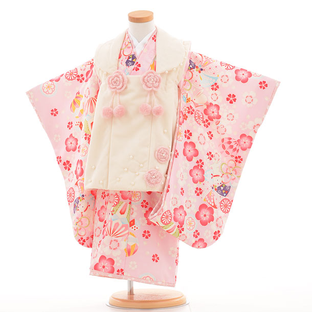 楽天市場】七五三 着物 3歳 被布セット 女の子 ブランド 753 レンタル