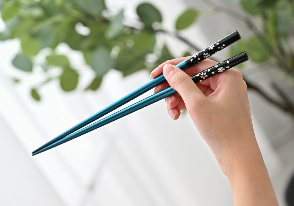 楽天市場】箸 食洗機対応 特選 若狭塗箸 銀舞桜 5膳 セット/ お箸 はし