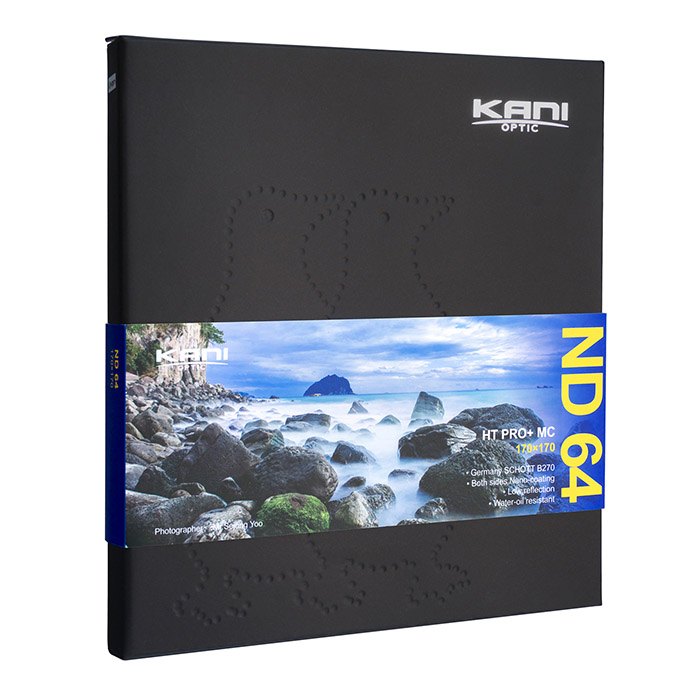 楽天市場】KANI 角型フィルター ND64 170x170mm 減光フィルター(減光