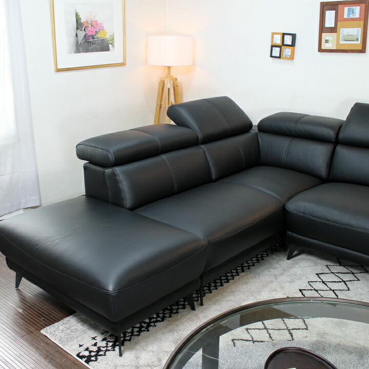 楽天市場】ソファ ソファー 本革 カウチソファ 3人掛け 4人掛け