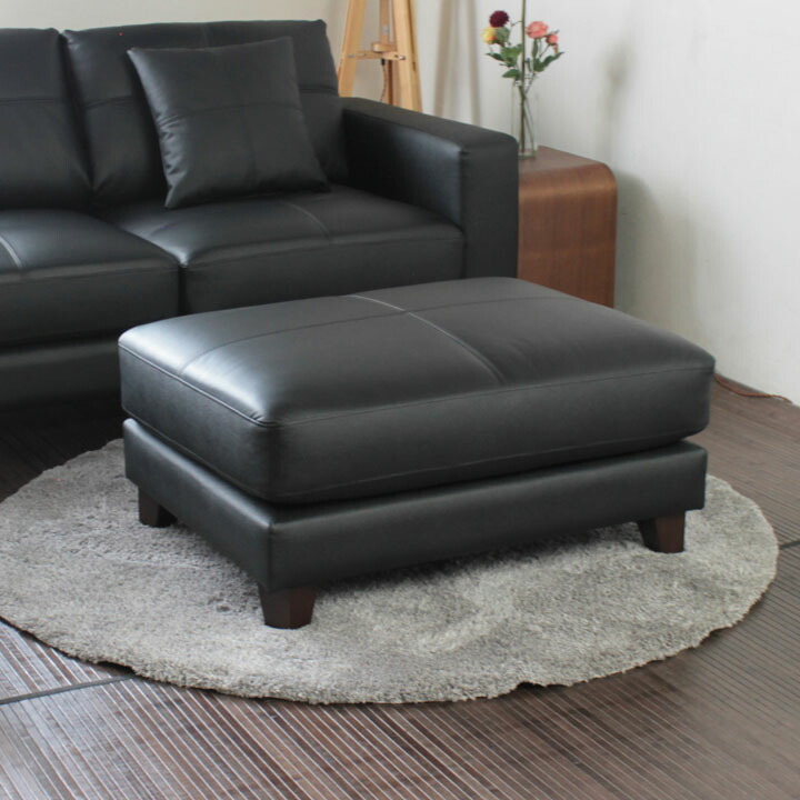 楽天市場】オットマン スツール 本革 1人掛けソファ ワイド 大型