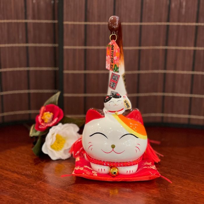 楽天市場】金運招財しっぽ招き ar21061 招き猫 ネコ ねこ まねき猫