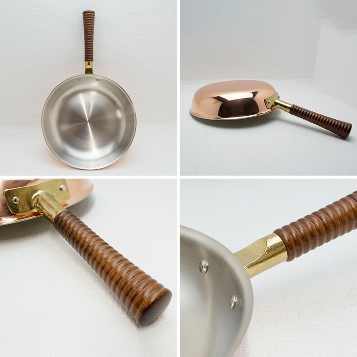 楽天市場】新光金属 新光堂作 純銅 銅楽まごころ伝心 フライパン 22cm