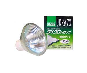 ウシオライティング JDRφ70 省電力タイプ UVカット JDR110V100WLM/K7UV