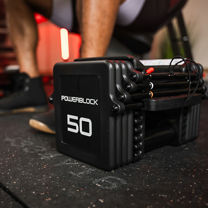 楽天市場】【可変式ダンベルの元祖】POWER BLOCK PRO100 EXP ウレタン
