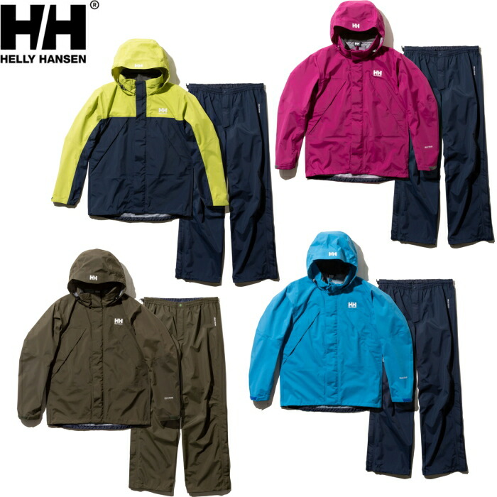楽天市場】ヘリーハンセン Helly Rain Suit レインスーツ 上下セット