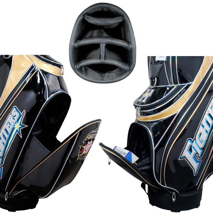 楽天市場】北海道日本ハムファイターズ NFCB-6271 キャディバッグ 9.5