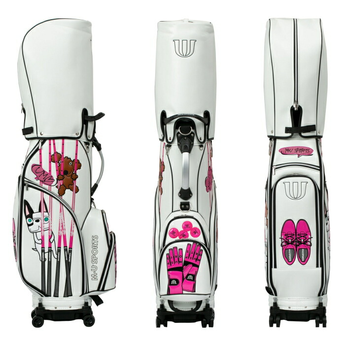 楽天市場】M・U SPORTS MUスポーツ 703H1106 キャディバッグ 4輪