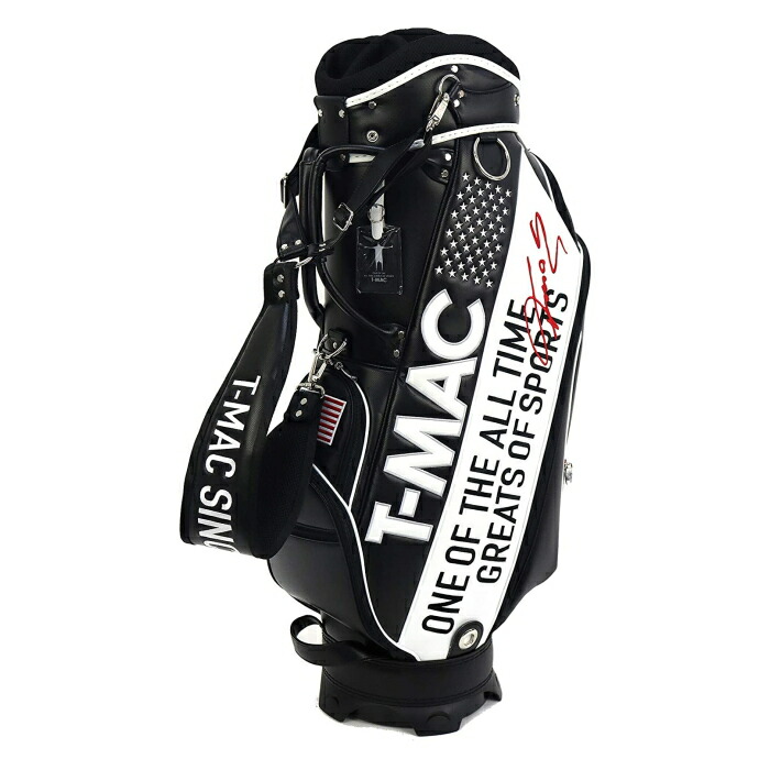 楽天市場】T-MAC ティーマック フラッグキャディバッグ 9型 41803-124