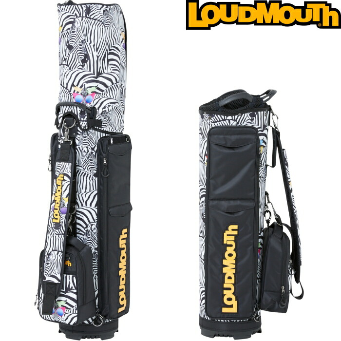 楽天市場】LOUDMOUTH ラウドマウス LM-CB0018 キャディバッグ 9型 Zee