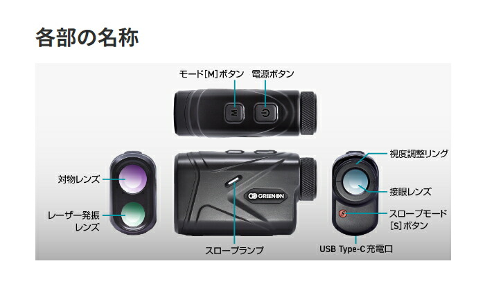 楽天市場】Green On グリーンオン LASER CADDIE GL04 レーザー