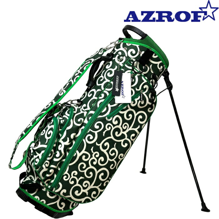 楽天市場】AZROF アズロフ AZ-STCB02 スタンド キャディバッグ 9型 ver