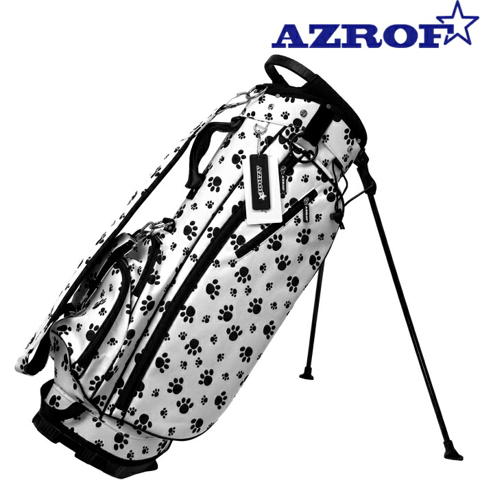 楽天市場】AZROF アズロフ AZ-STCB02 スタンド キャディバッグ 9型 ver