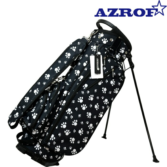 楽天市場】AZROF アズロフ AZ-STCB02 スタンド キャディバッグ 9型 ver