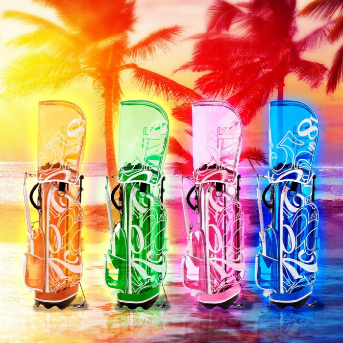 楽天市場】フランク三浦 スケルトン スタンドキャディバッグ 9型 FMG