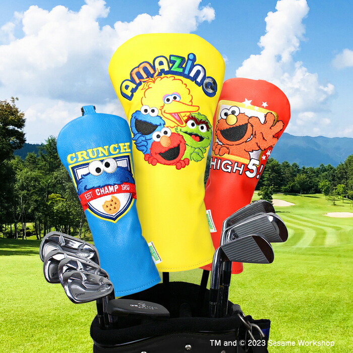 楽天市場】SESAME STREET セサミストリート ゴルフ ヘッドカバー