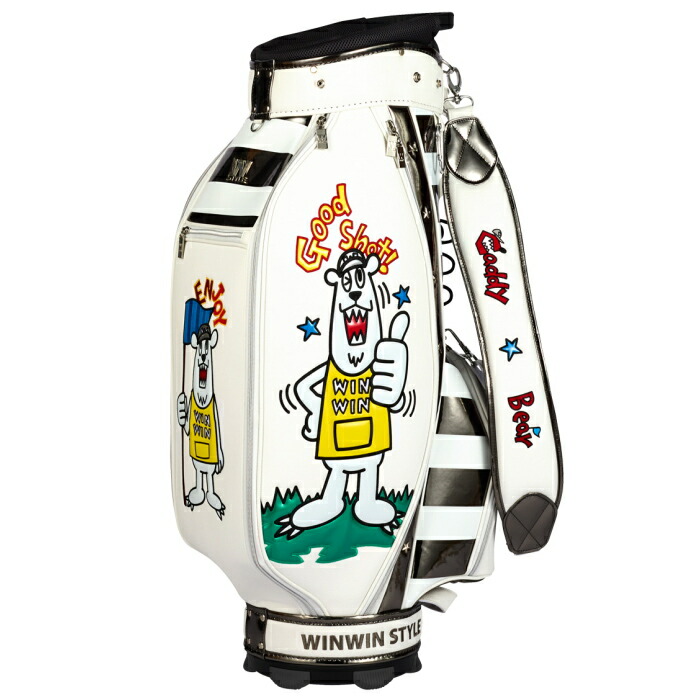 楽天市場】WINWIN STYLE ウィンウィンスタイル CADDY BEAR CART BAG