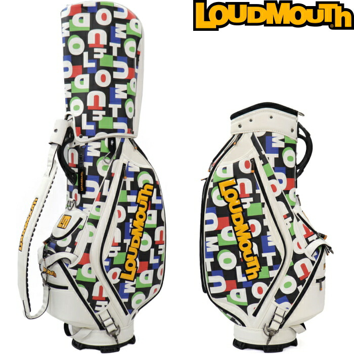 楽天市場】LOUDMOUTH ラウドマウス LM-CB0027 キャディバッグ 9型