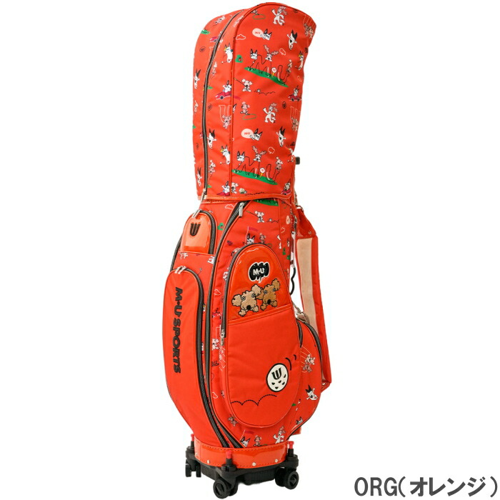 楽天市場】M・U SPORTS MUスポーツ 703R6136 キャディバッグ 4輪