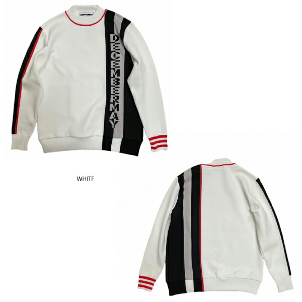 楽天市場】DECEMBERMAY ディセンバーメイ メンズ Stripe logo highneck