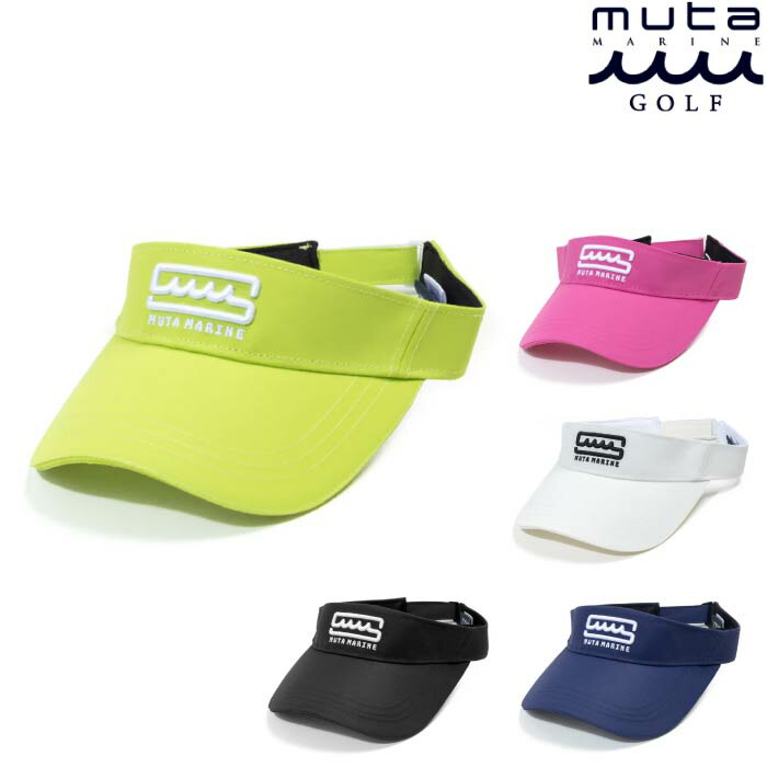 楽天市場】muta MARINE GOLF ムータマリンゴルフ ゴルフバイザー 帽子