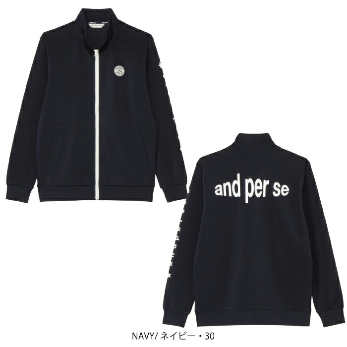 楽天市場】【20%OFF SALE】and per se アンパスィ ゴルフウェア メンズ