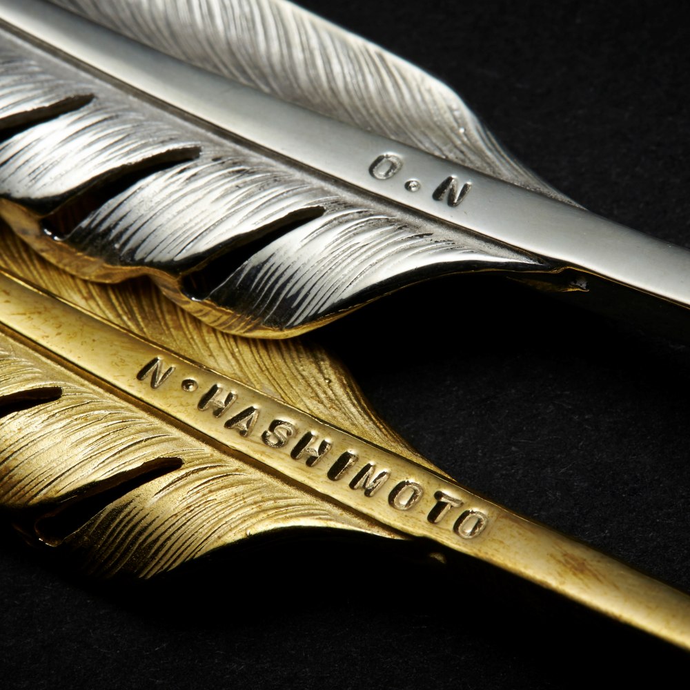 楽天市場】【ゴルフ グリーンフォーク】本物のシルバー素材！フェザー