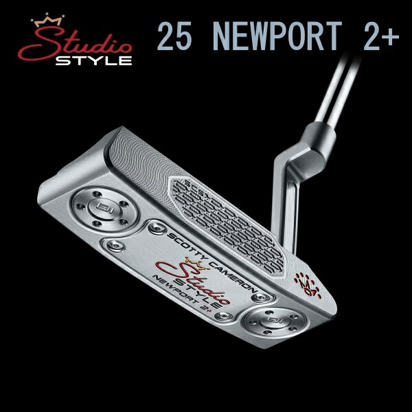 楽天市場】2025 Titleist ScottyCameron Studio Style 『NEWPORT2 PLUS