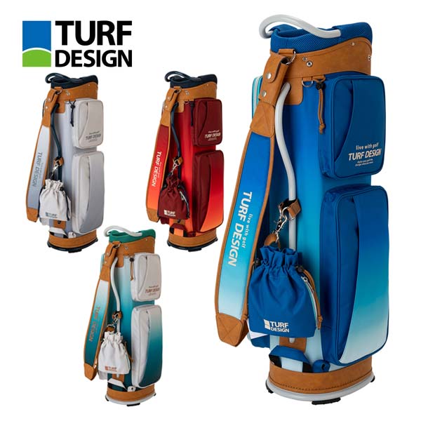 楽天市場】ターフデザイン グラデーション キャディバッグ TDCB-BD70