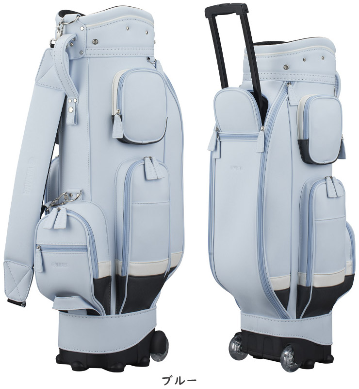 楽天市場】ヤマハ レディース キャディバッグ キャスター付き Y21CBL
