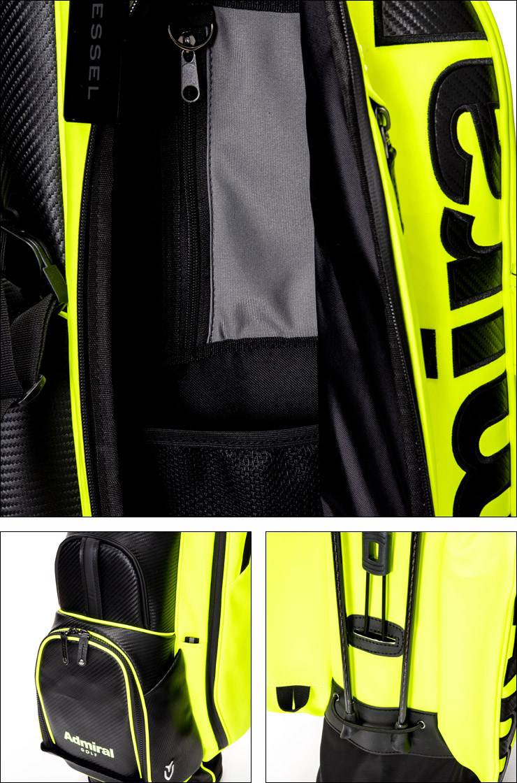 楽天市場】アドミラルゴルフ 限定 スタンドキャディバッグ VESSEL