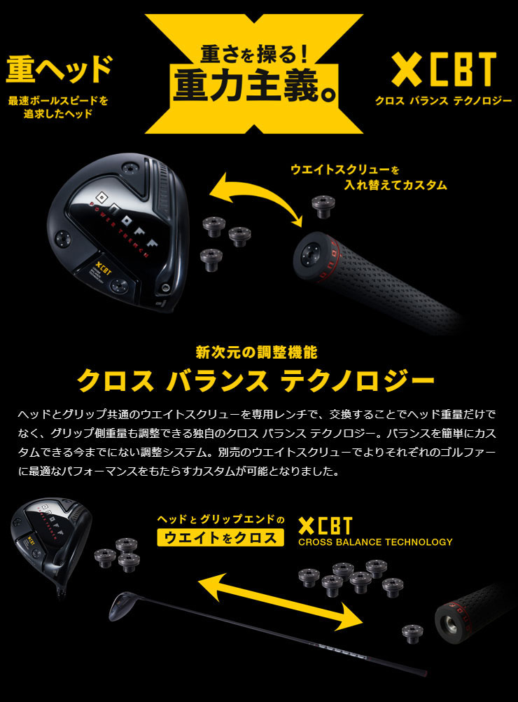 楽天市場】オノフ 2024 KURO ドライバー LABOSPEC 22 HASHIRI：30