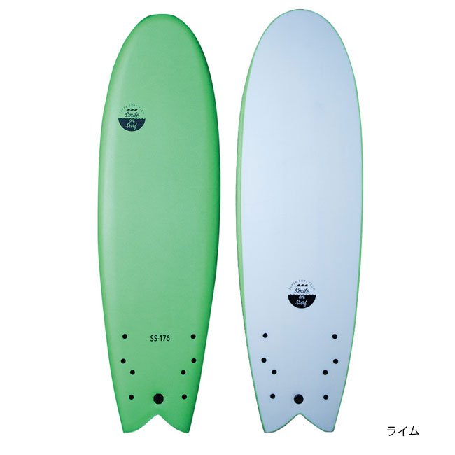 楽天市場】ソフトボード SMILE ON SURF 176cm スマイルオンサーフ
