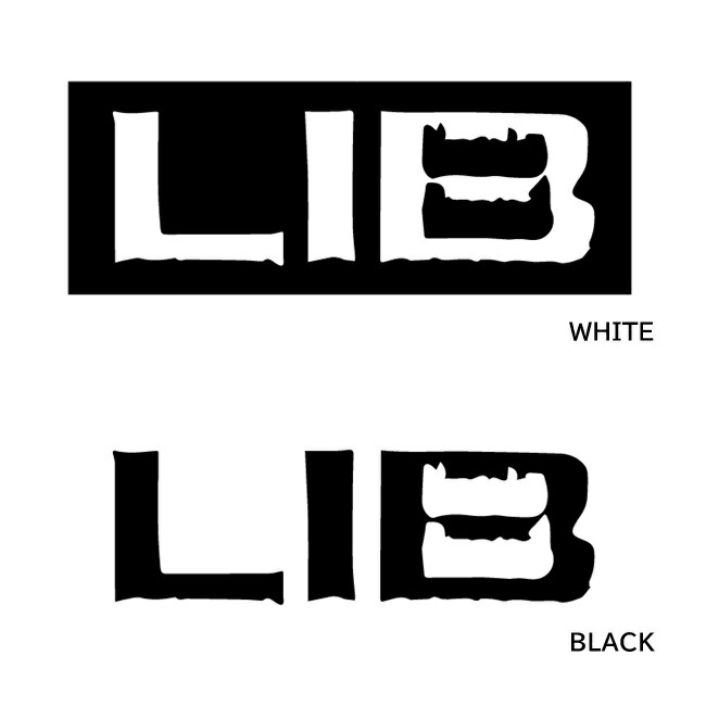 楽天市場】ステッカー LIBTECH / LIB DIE CUT STICKER (17.5x5.5cm