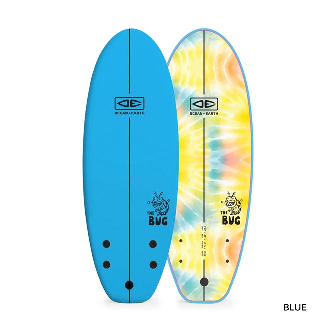 楽天市場】ソフトボード OCEAN&EARTH THE BUG SOFT 4'0 子供用