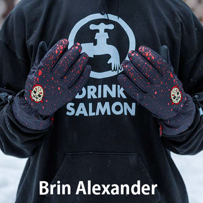 楽天市場】サーモンアームズ 5本指グローブ SALMON ARMS GLOVE 24-25