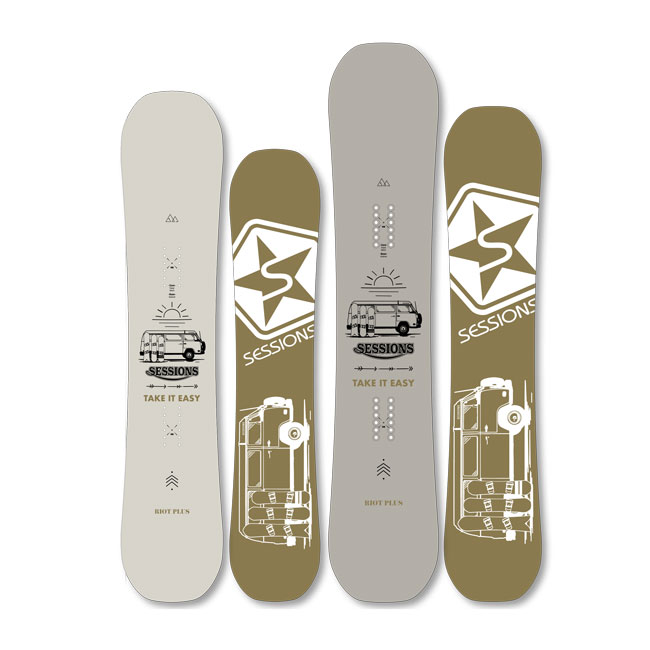 楽天市場】セッションズ スノーボード SESSIONS RIOT PLUS 24-25 ロー