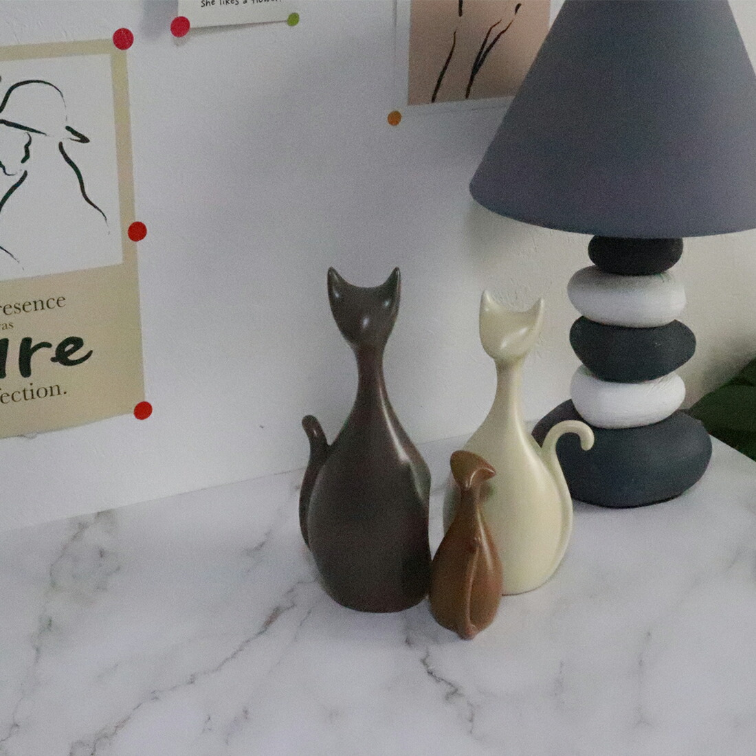 楽天市場】＼スーパーSALE／【50%OFF】 3点セット オブジェ 動物 置物