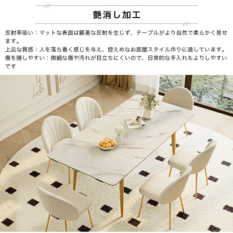 楽天市場】【レビュー特典・3年保証】ダイニングセット ホワイト 幅