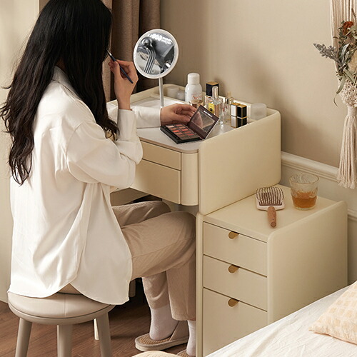 楽天市場】ドレッサー コンパクトデスク 幅52cm 幅76cm セラミック天板