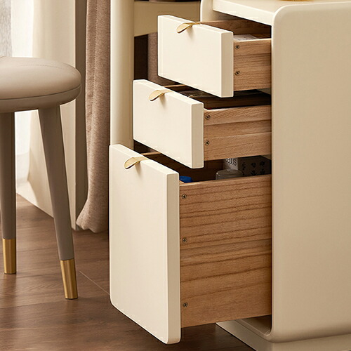 楽天市場】ドレッサー コンパクトデスク 幅52cm 幅76cm セラミック天板