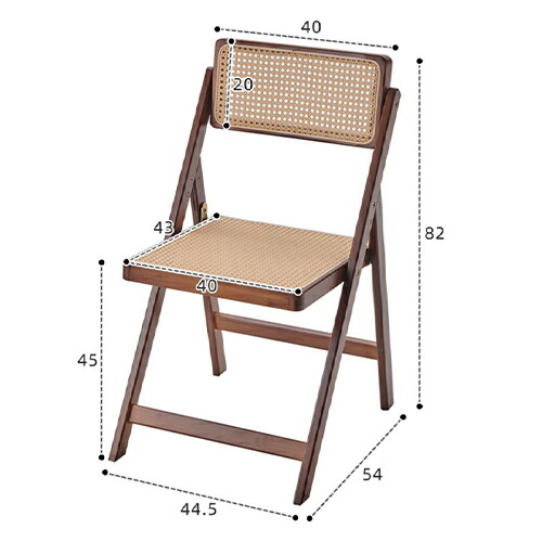 楽天市場】【レビュー特典】ダイニングチェア ラタンチェア 折りたたみ